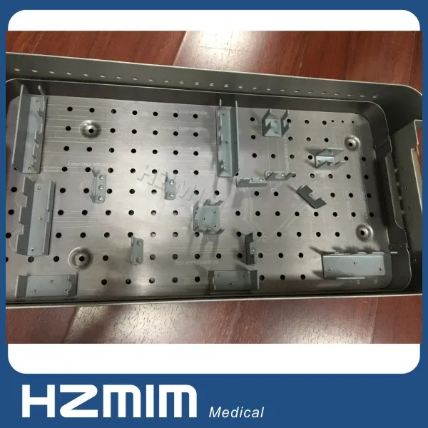 Surgical stainless steel sterilization case, Autoclave sterilization tray , sterilization box
