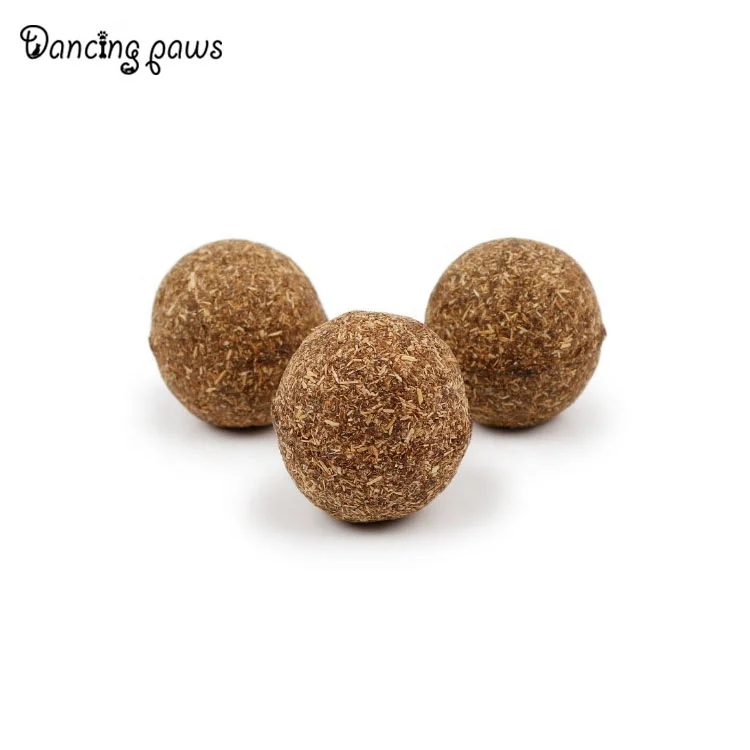Wholesale high quality natural organic beef flavor ball catnip cat toy