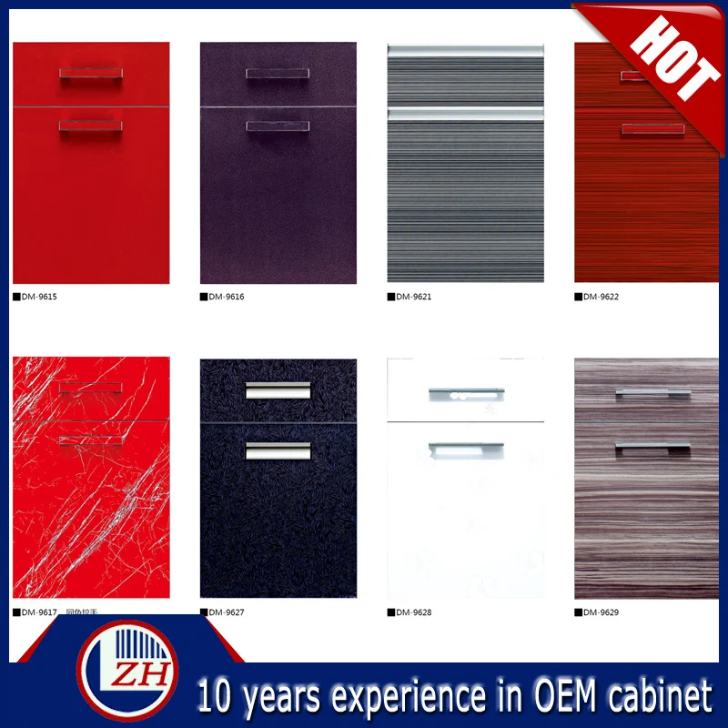 Newest colorful PVC or ABS or acrylic edge banding