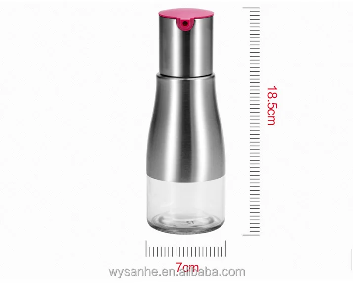 2015 the latest 185ml Health materials eco-Friendly cooking oil bottle colorful cruet