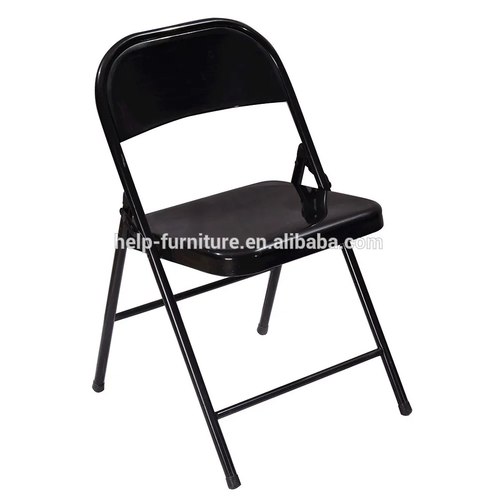 Wholesale option color padded metal folding chair