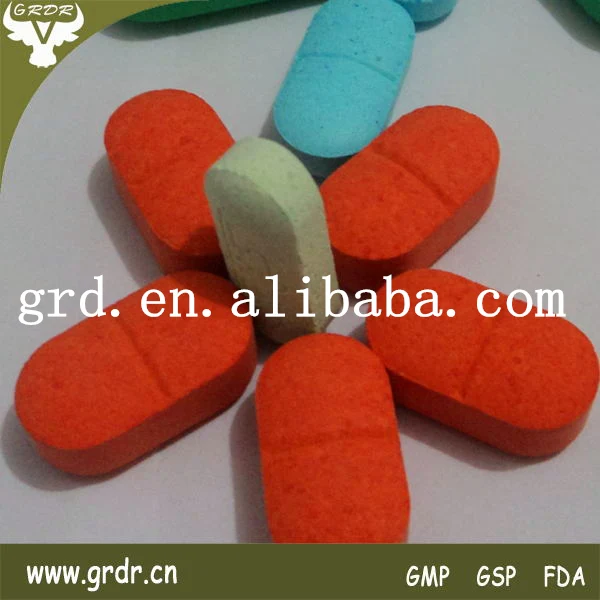 
Pink powder drug albendazole 400mg 500mg deworming tablet for dog 