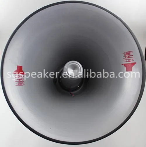 HS-50-10B 50 Вт усилитель высокой мощности динамиков круглый алюминиевый вещания большая акустическая Рог