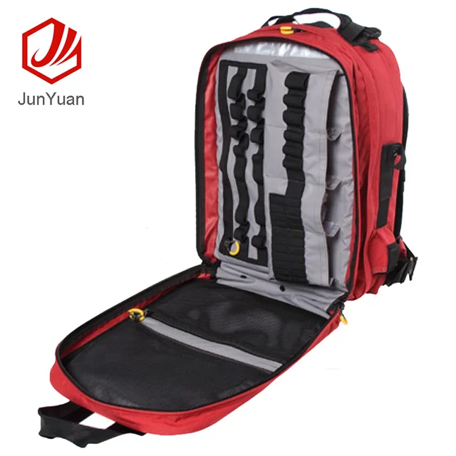 Waterproof Polyester First Aid Medical Backpack With Custom Logo