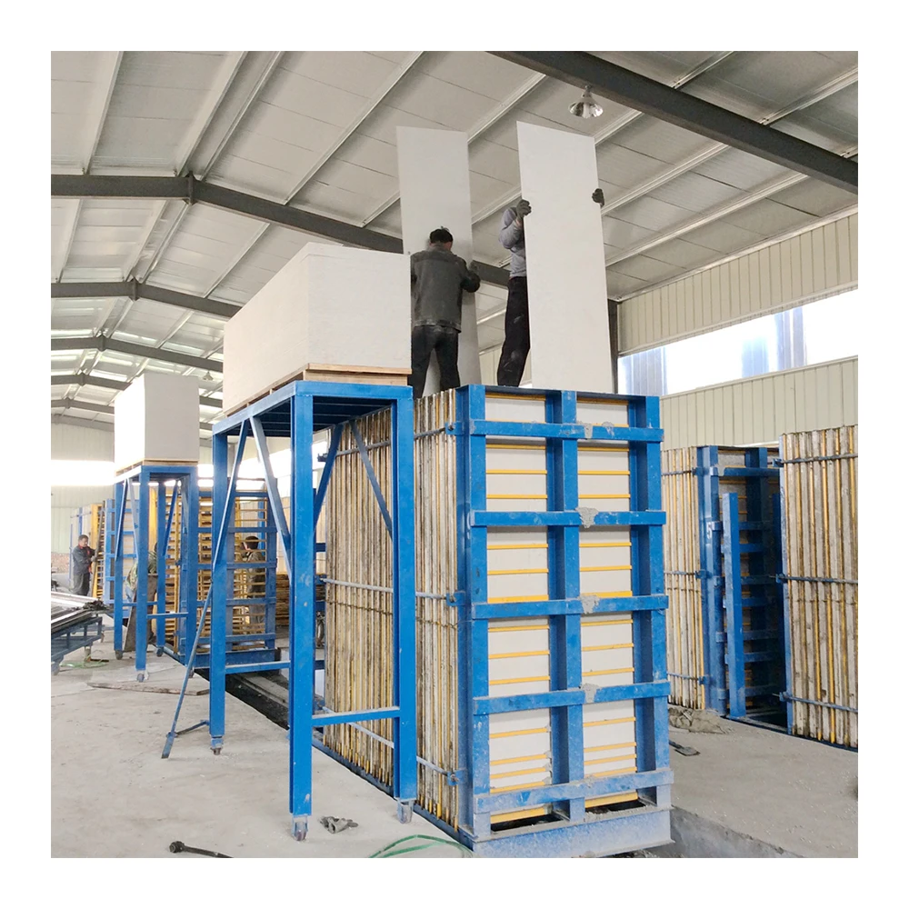 Sandwich wallboard production line grc cement lightweight wall panel machine