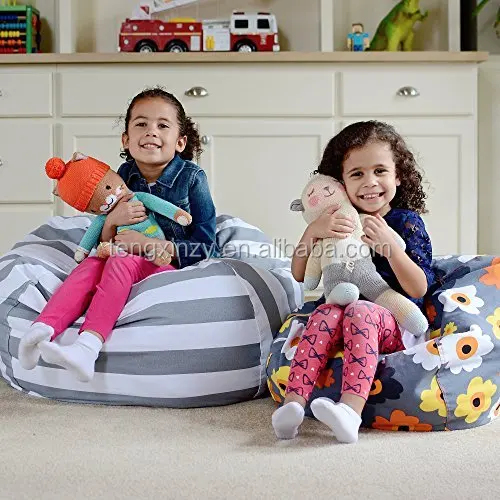best seller stuffed animal storage bean bag chair for kids