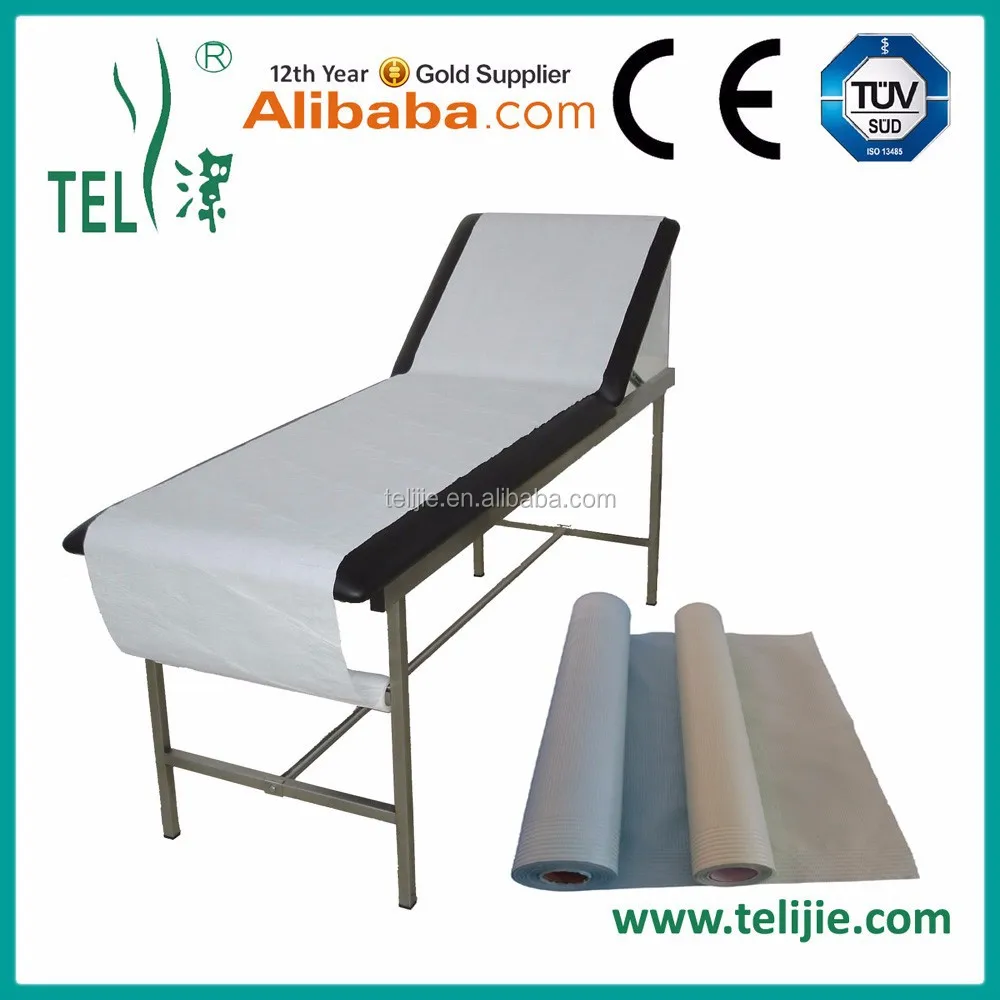 2ply disposable hospital bed paper cover roll