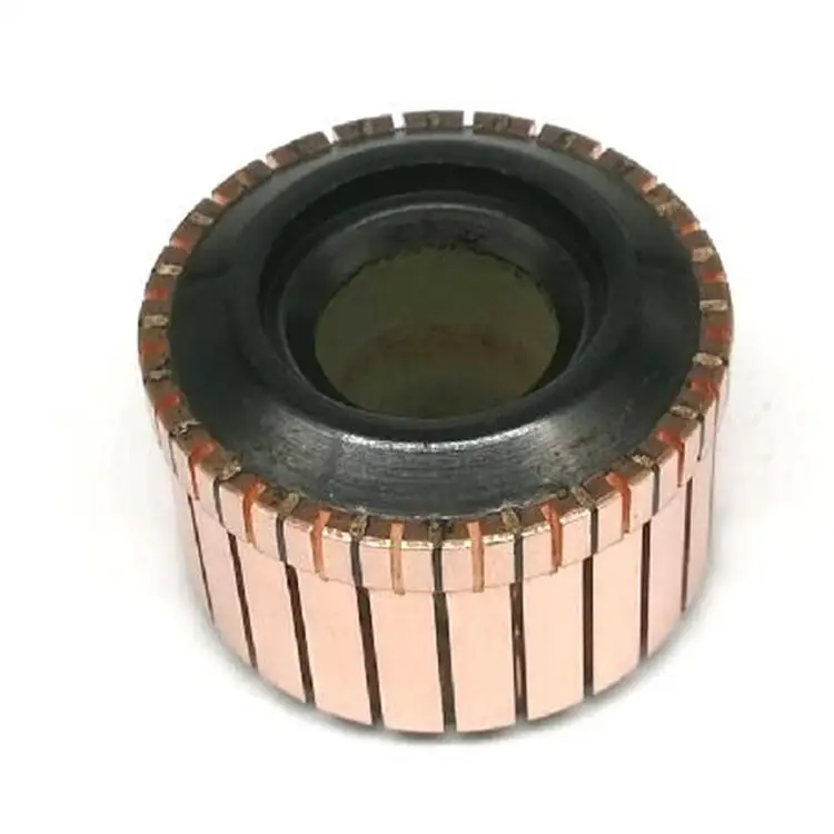 24 segments slot type commutatorOD28.5*ID12*H20.4 dc motor commutator