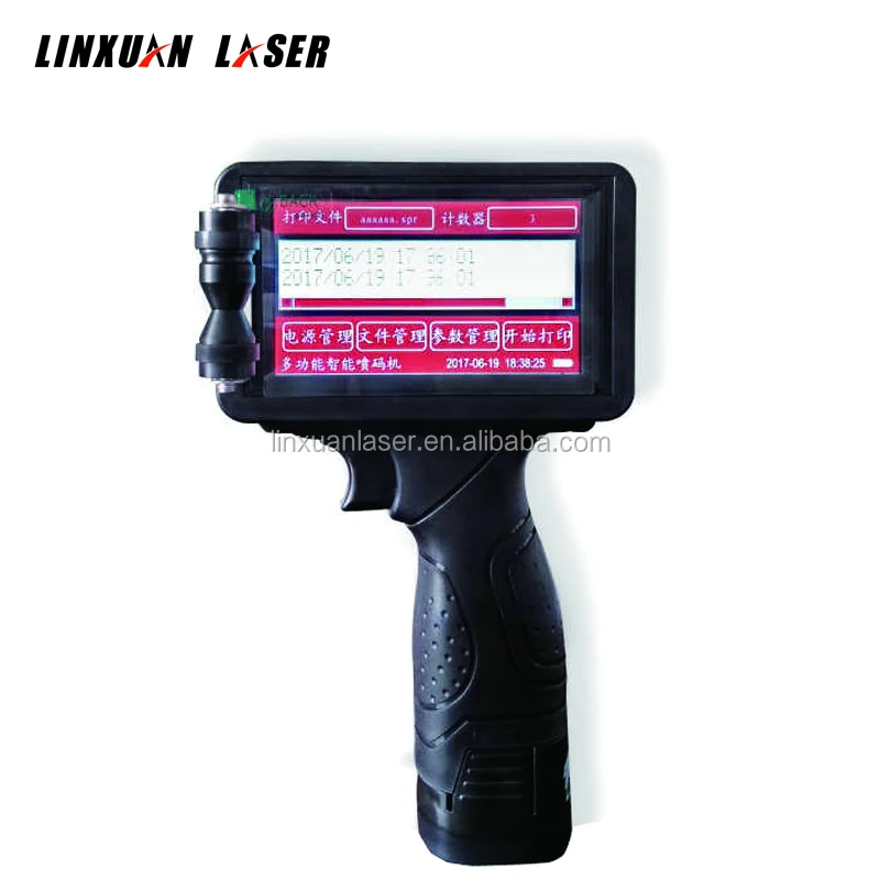 Черный Быстросохнущий ручной струйный принтер, струйная печатная машина, Трафаретный принтер, принтер для этикеток