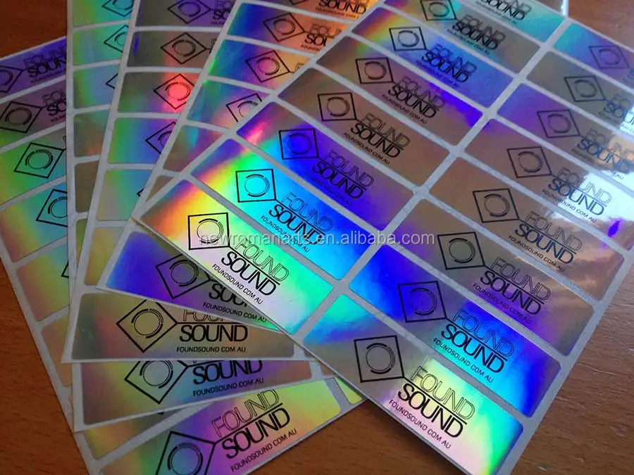 
Custom holographic security stickers labels for retial 