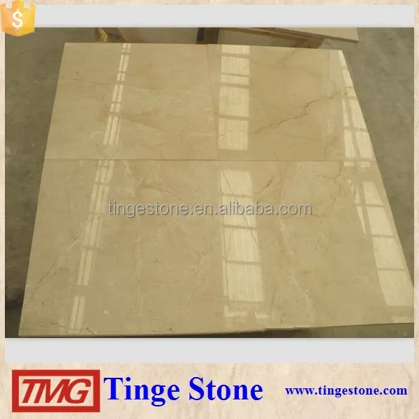 Polished Spanish Crema Marfil beige marble