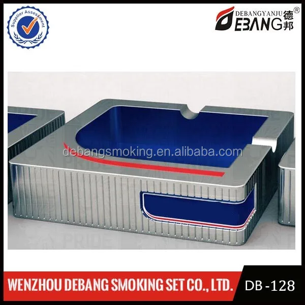 Zinc alloy ashtray for car/office /bar from manufacturer