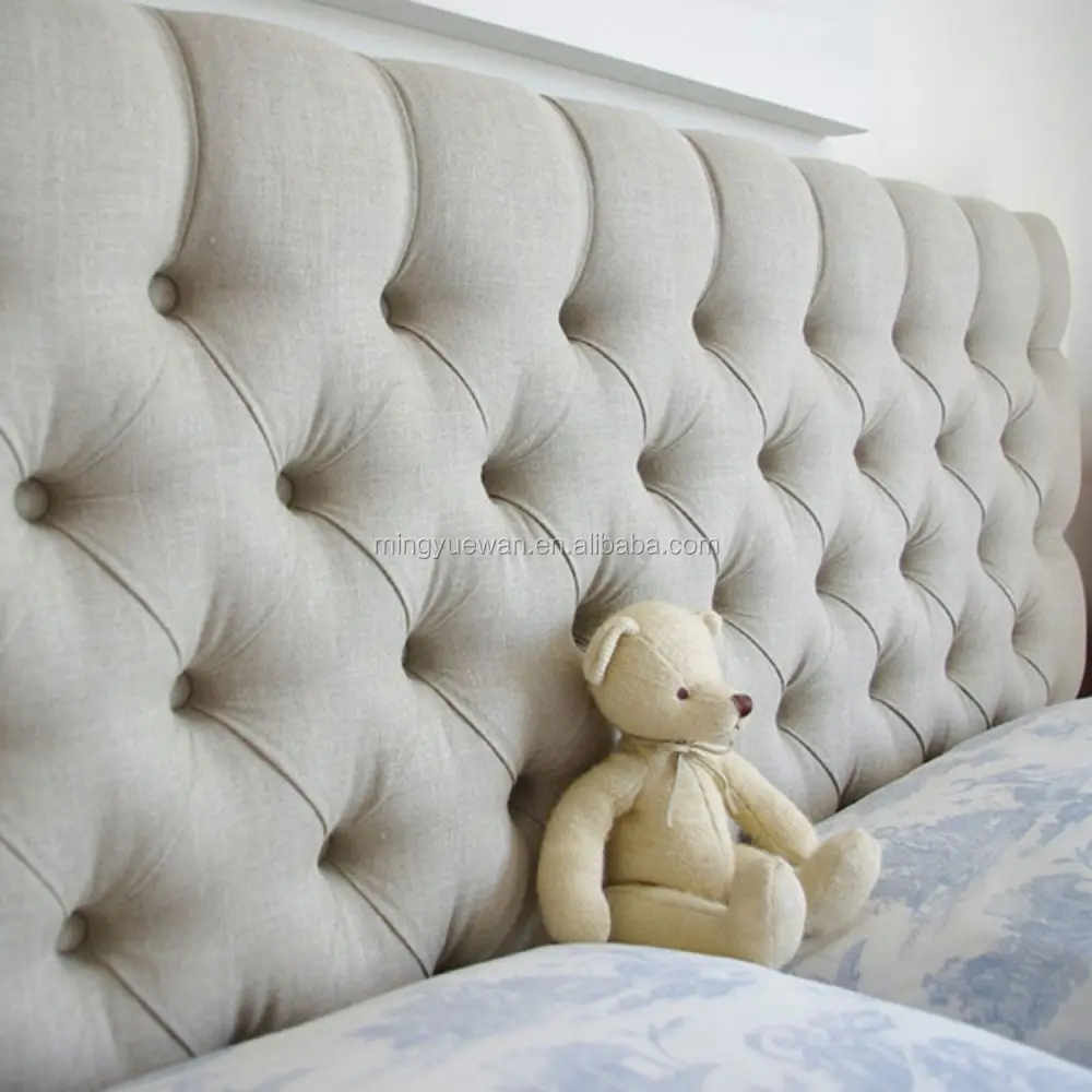 royal style shabby chic style upholstered headboard