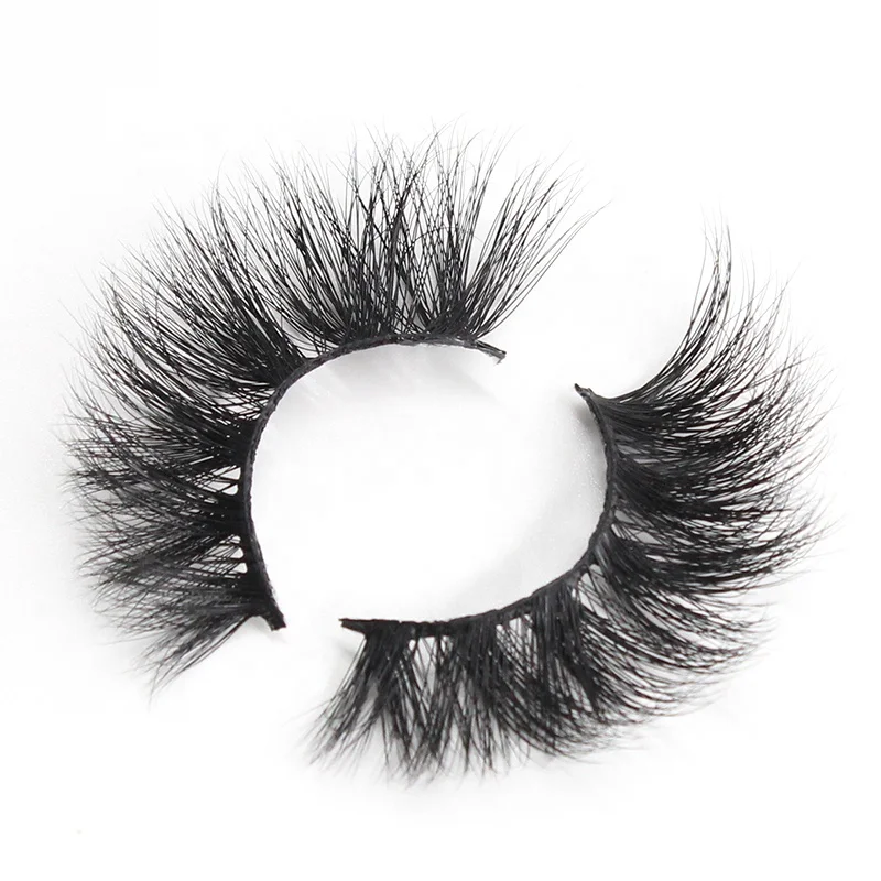 
Overnight Shipment Custom Logo 18mm Luxury 3D Mink Lashes 