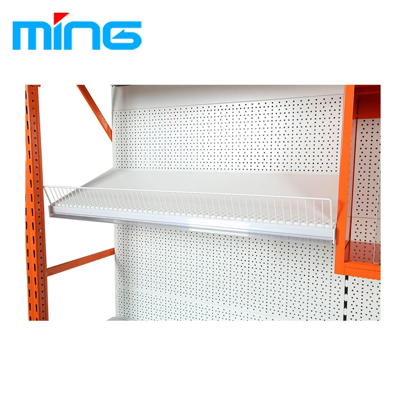 Heavy Duty Combined Integrated Metal Gondola Shelving Rack