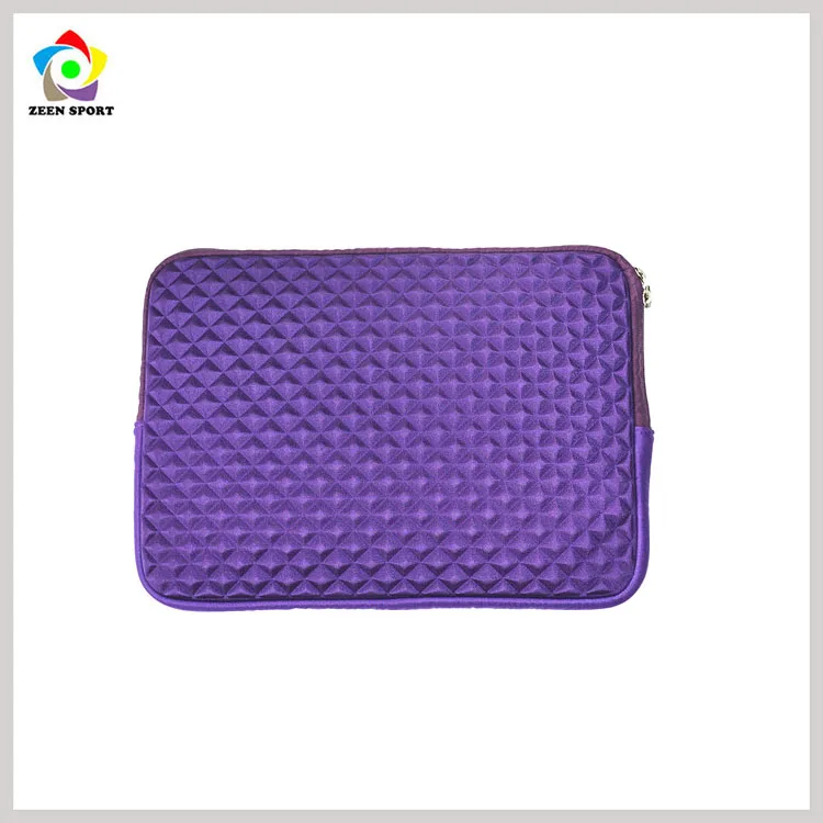 New design diamond pattern laptop bag neoprene tablet sleeve