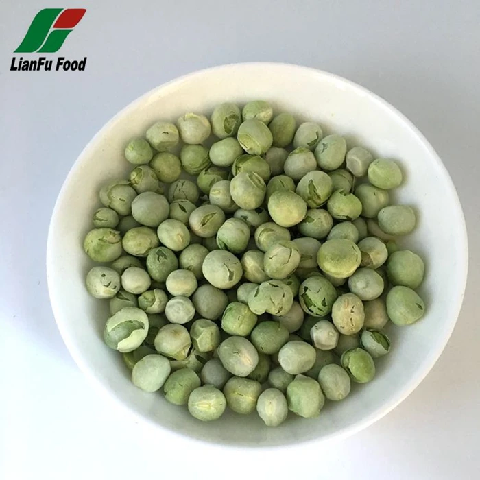 Wholesale economic and reliable natura dried FD green garden peas