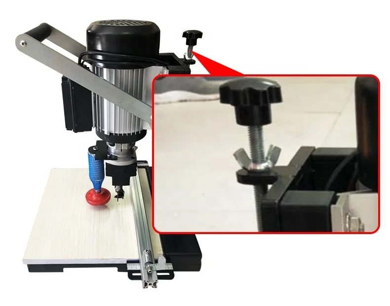 Light weight small portable mini bore well hinge hole drilling machine