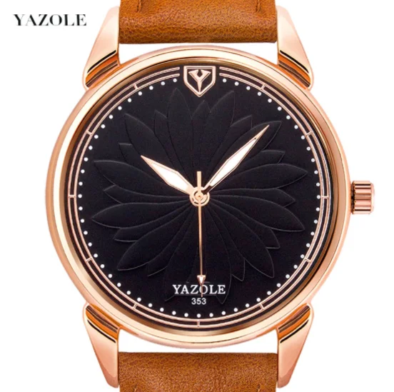 YAZOLE D 353 Branded your own logo Men Business Wristwatch Fashion Waterproof Factory Cheap Wholesale Reloj Custom On Sale
