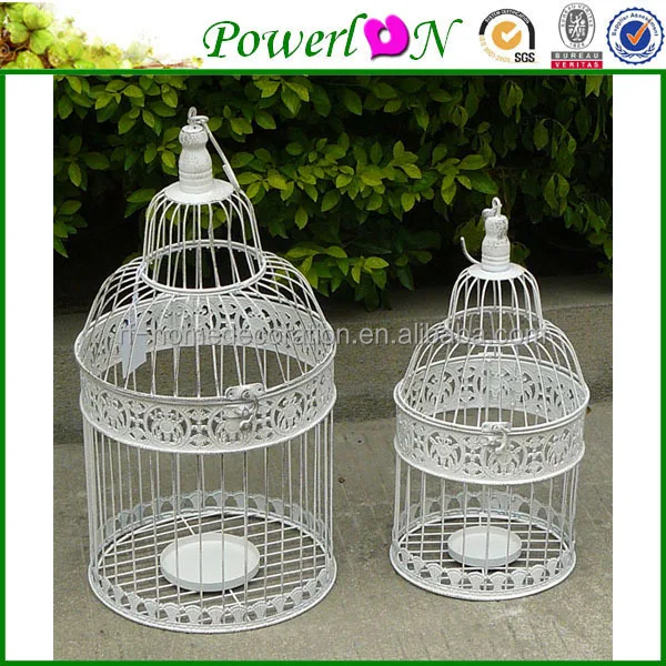 
Newest wholesale decorative hexagon bird cages for wedding decoration 