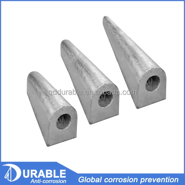 High Potential sacrificial anode Mg Alloy ASTM B843 M1C Casting Magnesium Anodes