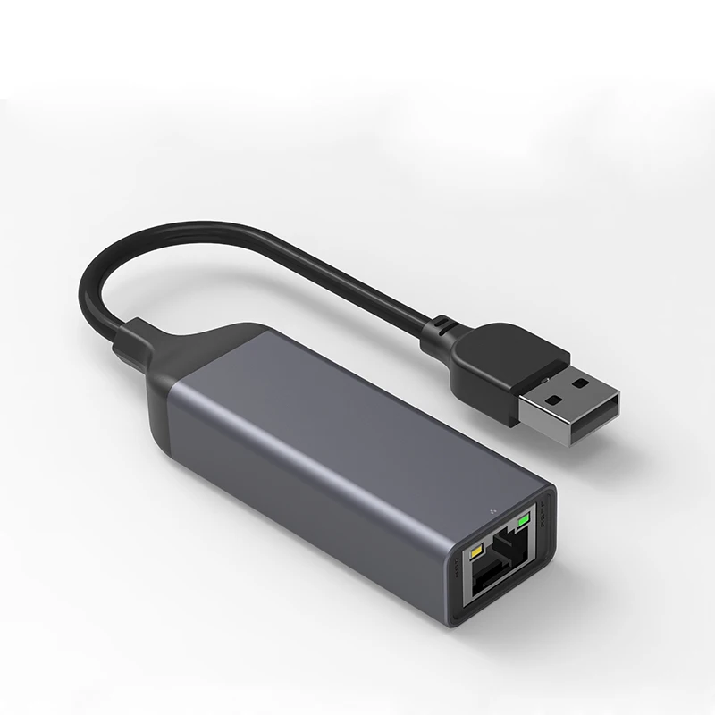 
2019 Top Sale Portable USB2.0 Ethernet Adapter USB 10/100M Gigabit RJ45 Network LAN Ethernet Network Adapter 