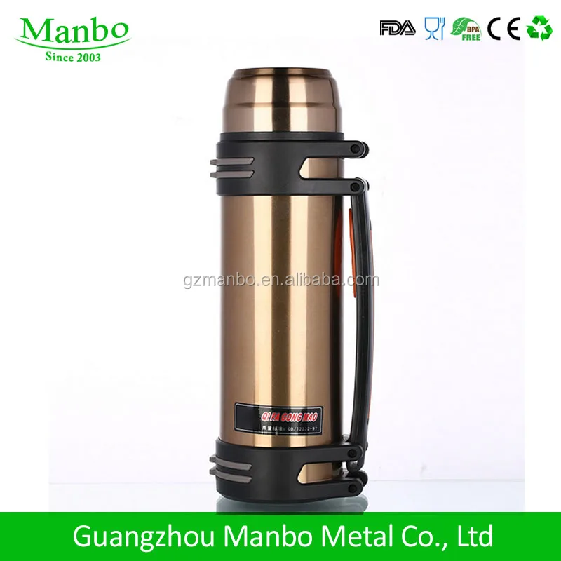 2L Insulated Vacuum Double Wall Stainless Steel 304 Travel Thermos Bottle Flask