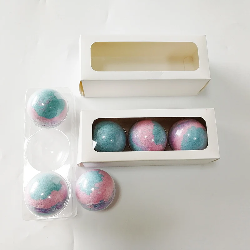 New Organic Salts Fizzy 3 in 1 bubble bath bomb mold suit