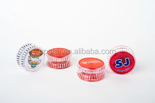 Led flashing Yoyo/Jojo with different led light best for promotion with customised logos
