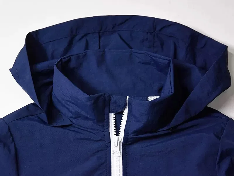 
Wholesale Custom Mesh Sports Zipper Public Light Coats With Hood For kids Boy Spring Jacket 