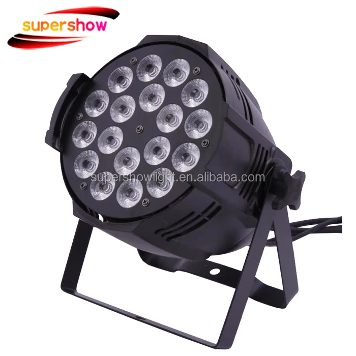 China Indoor 18*18w 6in1 led par for Party Disco KTV Bar Wedding Club