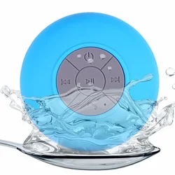 Mini Speaker Portable Waterproof Wireless Handsfree Speakers, For Showers, Bathroom, Pool, Car, Beach & Outdo