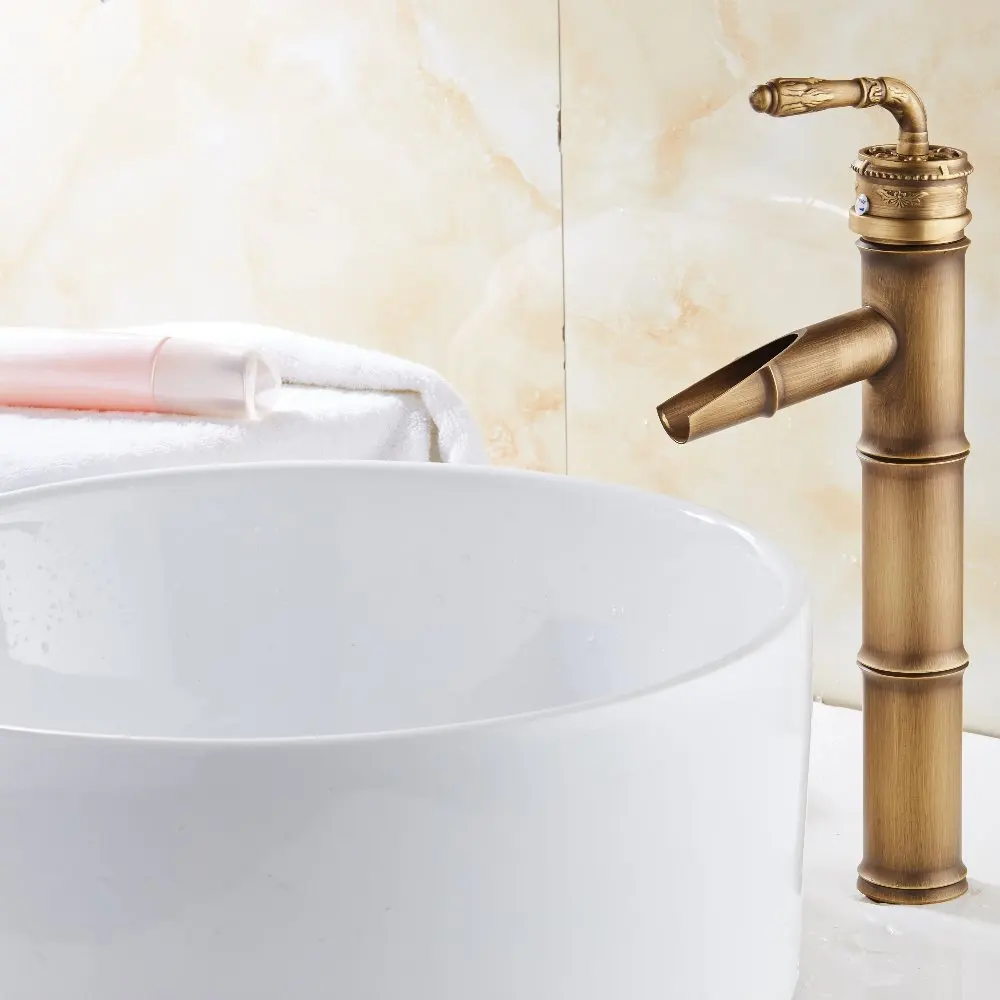 Горячие продажи Античный горячей и холодной на одно отверстие бассейна кран водопроводный кран