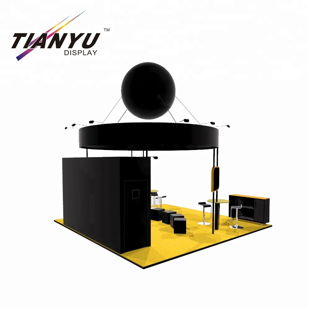 3D exhibition booth design trade show exhibit truss booth display