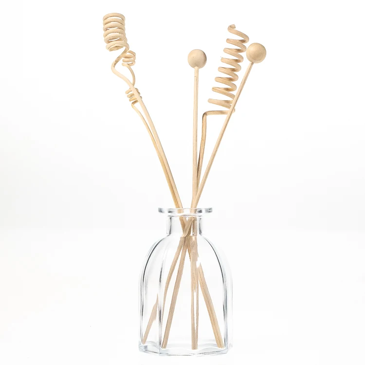 high quality flower gift aroma rattan reed diffuser Wooden Sticks Paper Flower for office