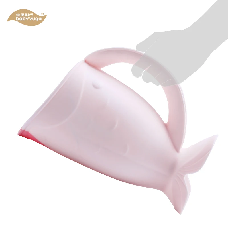 
Tear-free Shampoo Baby Bath Waterfall Rinser Cup 