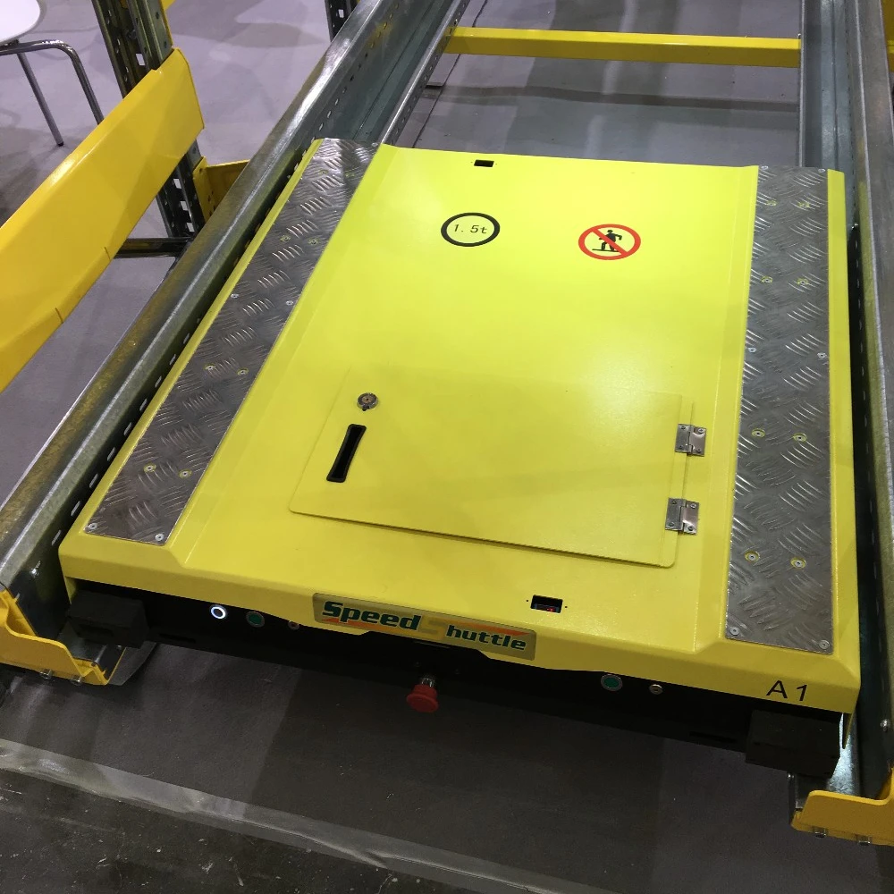 Automatic Radio Controlled storage rack radio shuttle warehouse racking system