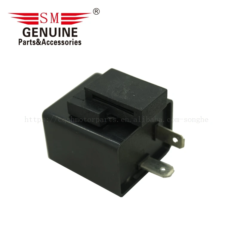 Motorcycle flasher relay 12v for Honda NXR125 125cc NXR 125 2 PIN 12V DC DESTELLADOR motorcycle spare parts and accessories