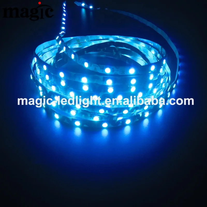 S Тип зигзаг 12 В 24 водонепроницаемый SMD5050 PWM 4 провода гибкая светодиодная лента RGB