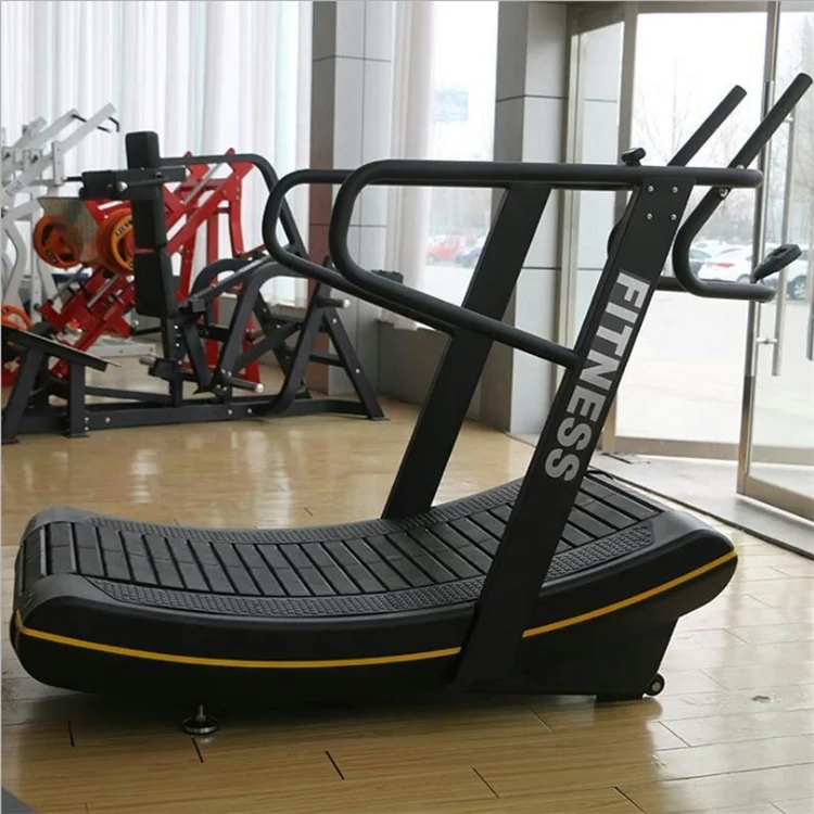 Factory Direct Commercial Gym Equipment Manual Curved Treadmill Tape For Sale