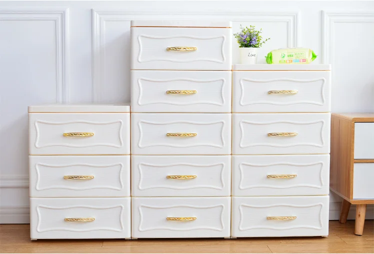 
Hotsale Plastic 3 Tier 4 Tier 5 Tier Storage Drawers 