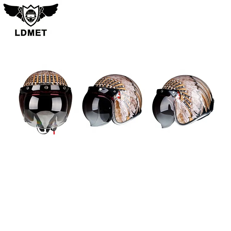 Индийский стиль dot ece одобренный немецкий мотоциклетный точечный шлем