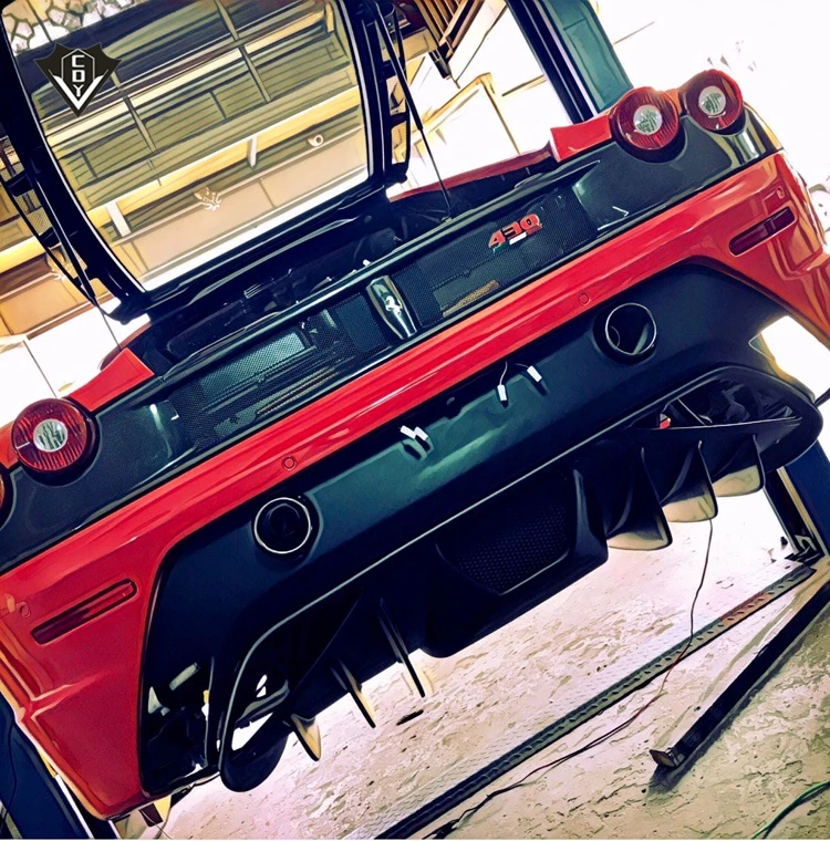 Auto parts for ferrari F430 body kit frp tuning bumper kits for ferrari f430