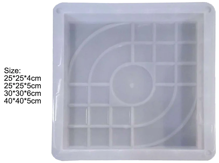 Paving Cement Brick Stone Concrete Paver Special Floor Tile Mould