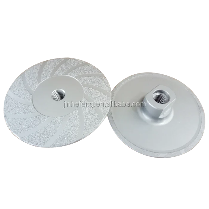 Vacuum brazed diamond grinding disc cup wheel for stone,china grinding wheel