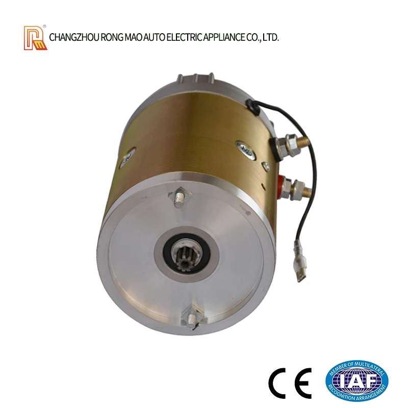 48V/48Volt kW dc electric hydraulic pump motor block