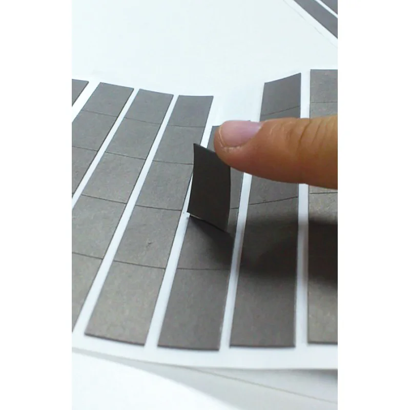 Поглощающий материал электромагнитной волны для экранирования с использованием резинового листа