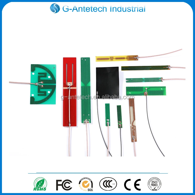 China new design manufacturer 850/900/1800/1900mhz  GSM patch PCB antenna  internal with IPEX connector