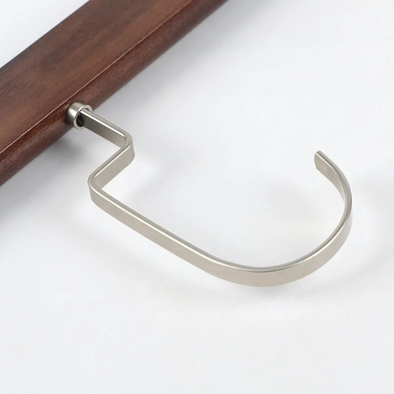 Wholesale custom antique coat underwear clothes children woman mens wooden trouser pants hanger