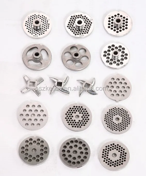 2015 stainless steel meat grinder plate and knife